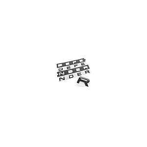 【並行輸入品】3D Raised Head Cover Hood Front Letters/Rear Trunk Letters Embleの画像