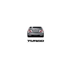 【並行輸入品】Msyuusr ターボカーエンブレム、プレミアムメタルターボバッジ、3Dターボメタルフェンダーロゴバッジステッカー、カーアクセサリ