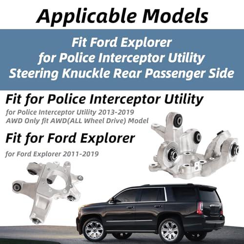 【並行輸入品】Rear Suspension Steering Knuckle Fit for Ford Explorer 2011 2019_4