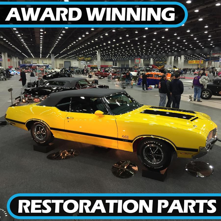 【並行輸入品】Inline Tube Replacement For 1964 69 GTO Trunk Lid Emblem 3pcの画像