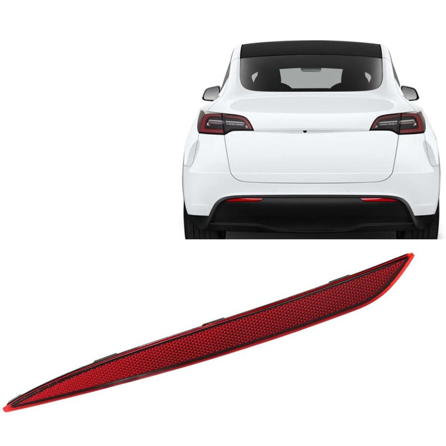 【並行輸入品】Nawwgy Left Right Side Tail Rear Bumper Reflector Reflective Lig_3