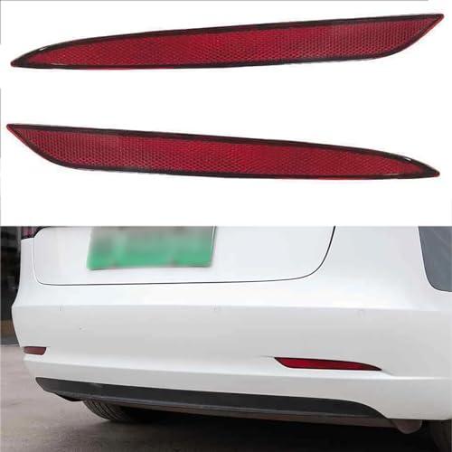 【並行輸入品】Nawwgy Left Right Side Tail Rear Bumper Reflector Reflective Lig_7