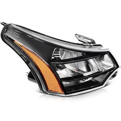 【並行輸入品】LSAILON Fit For Ford For Focus 2010 2011 Headlight Assembly Blac_1