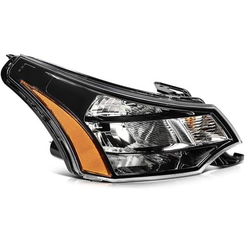 【並行輸入品】LSAILON Fit For Ford For Focus 2010 2011 Headlight Assembly Blac_7