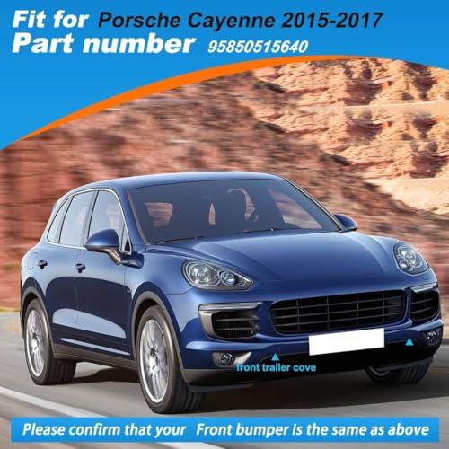 【並行輸入品】Front Bumper Tow Hook Cover Cap Towing Eye for Porsche Cayenne 9_7