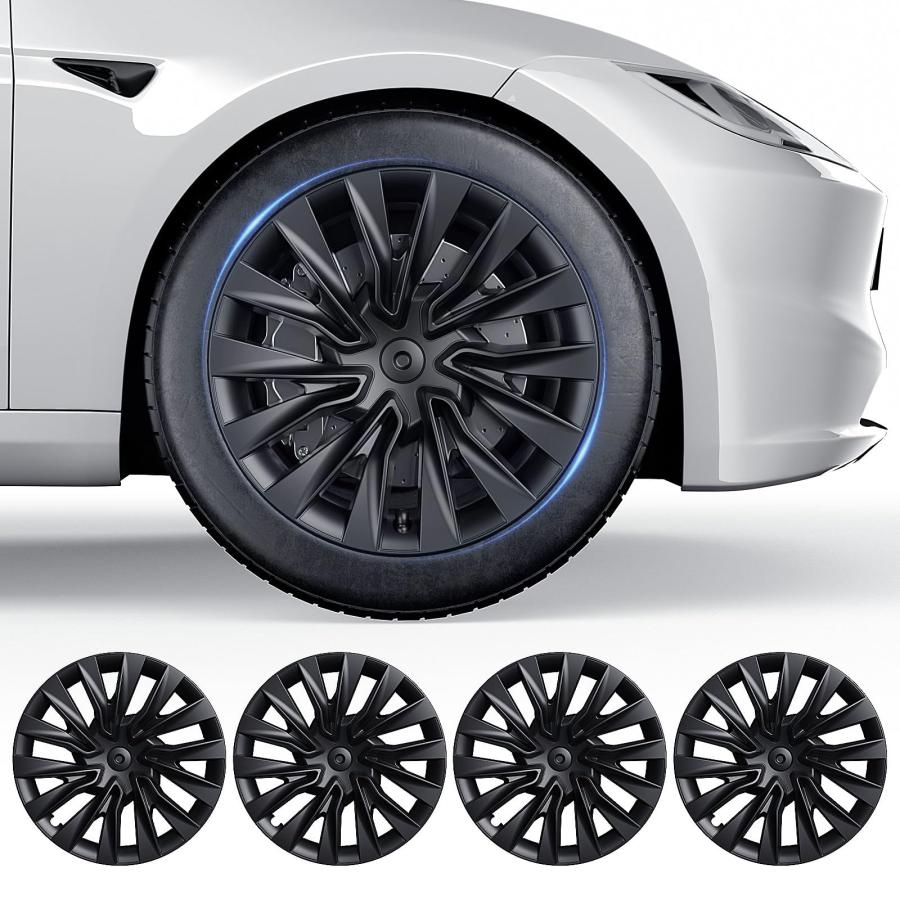 並行輸入品】Atuvin Hubcap ホイールカバー Tesla Model 3 Highland 18