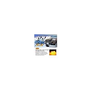 【並行輸入品】DEERMOTO LEDグリルライト トヨタ タコマ 2016 2021用 フロントグリルライト 4個 アンバーシェル付き アンバ_8