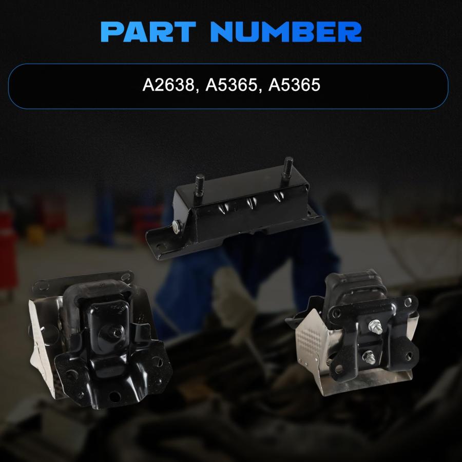【並行輸入品】YOMALL Engine Motor and Transmission Mount Kit 3Pcs Compatible w_9