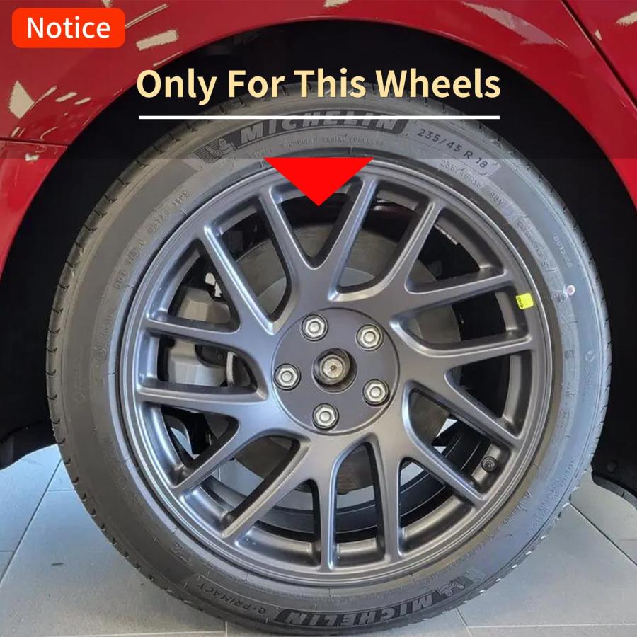 並行輸入品】Tesla Model 3 Highland(2023 2024)用ホイールカバー 4個