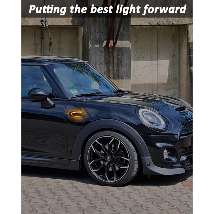 【並行輸入品】Bestview LED Side Marker Lights Assembly Compatible with Mini Co