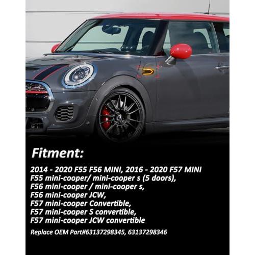 【並行輸入品】Bestview LED Side Marker Lights Assembly Compatible with Mini Co