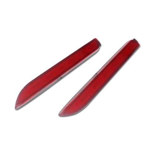 【並行輸入品】CPWYAXG 1pc Tail Light Assembly Rear Side Red Lens Bumper Reflec_1