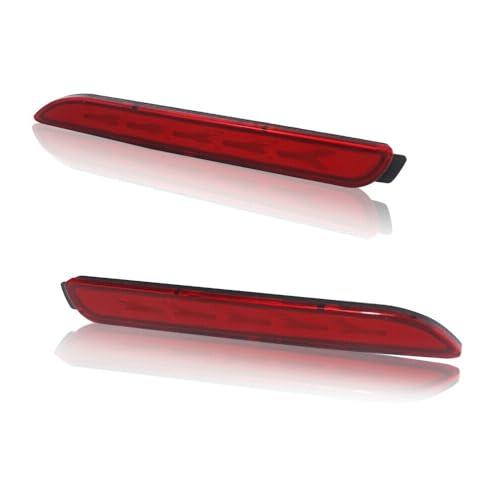 【並行輸入品】CPWYAXG 1pc Tail Light Assembly Rear Side Red Lens Bumper Reflec_4