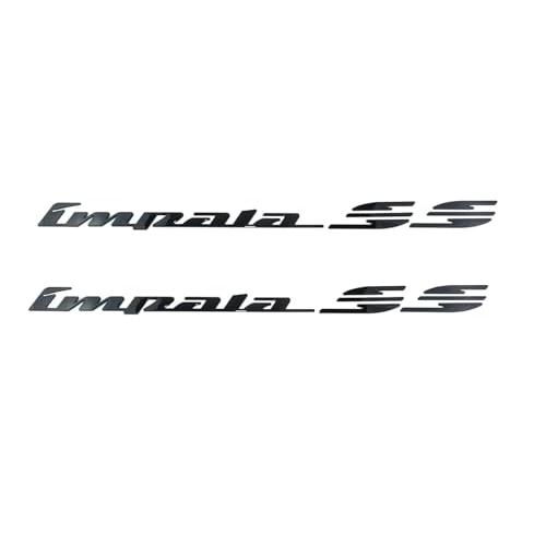 【並行輸入品】ペアセット 1994 1996 Impala Ss エンブレム リア クォーターパネル 3D レター バッジ 車 ネームプレート_1