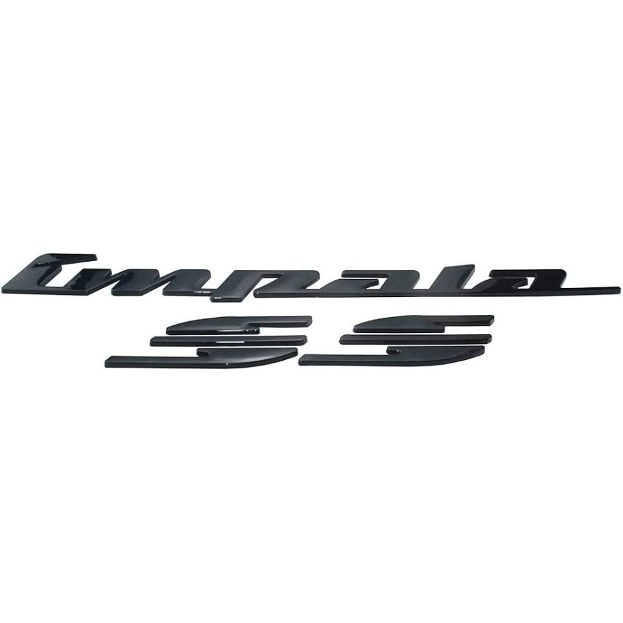 【並行輸入品】ペアセット 1994 1996 Impala Ss エンブレム リア クォーターパネル 3D レター バッジ 車 ネームプレート_5