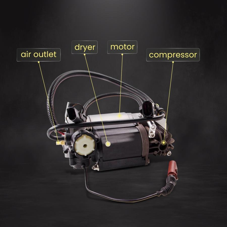 【並行輸入品】UUFHENW Air Compressor Suspension Pump 4 Door Front Left Rear Riの画像