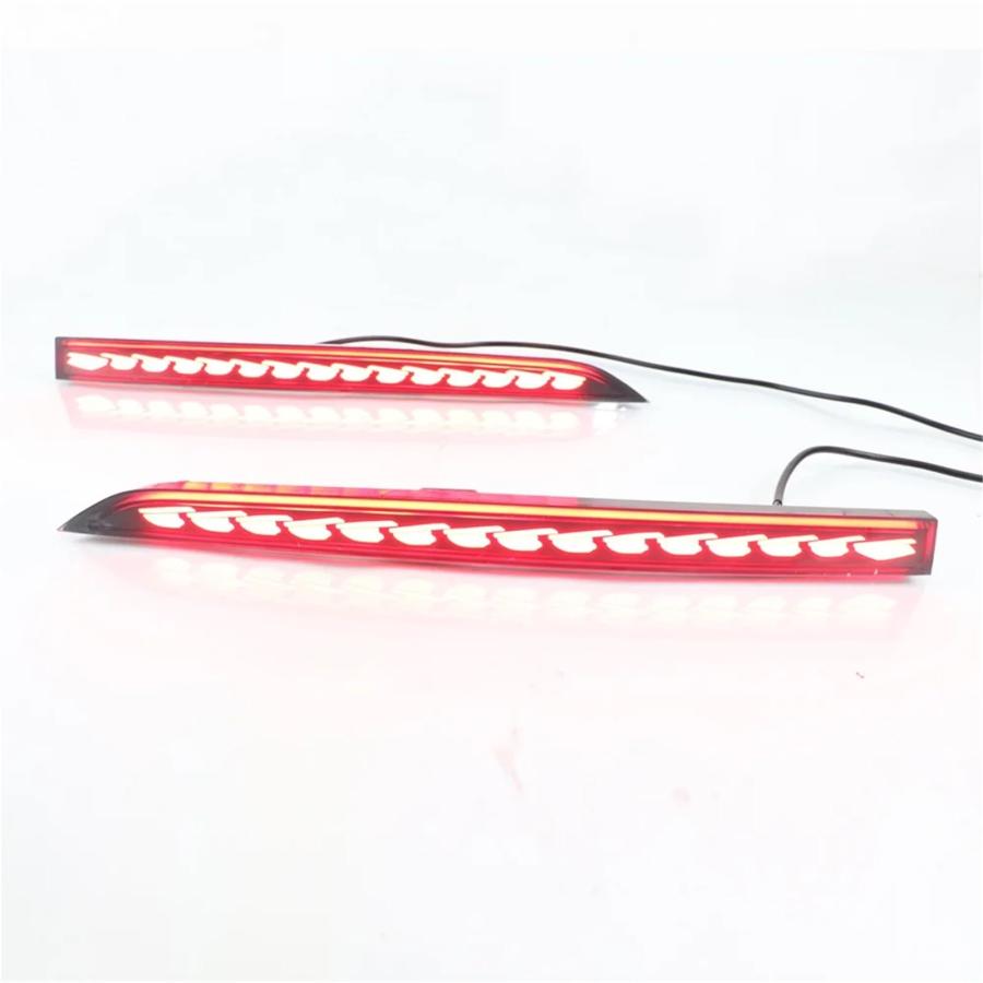 【並行輸入品】Rear Bumper Reflector Lamp Red 2PCS Compatible For BMW M3 F30 F8