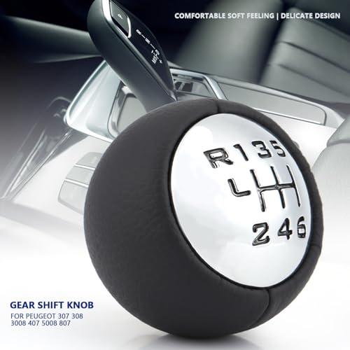 【並行輸入品】Car Shift Knob，Gear Shifter Knob，Manual Shift Knob，Car 6 Speed G_4