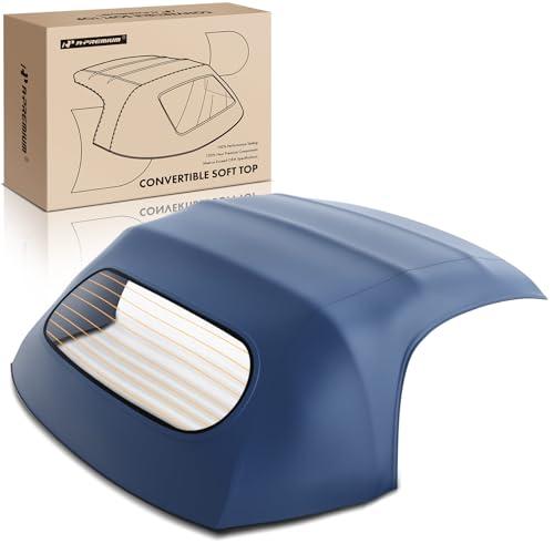 【並行輸入品】A プレミアム コンバーチブル ソフトトップ 交換用 ポルシェ ボクスター 2005 2012用 ガラス窓付き ブルー A Preの画像