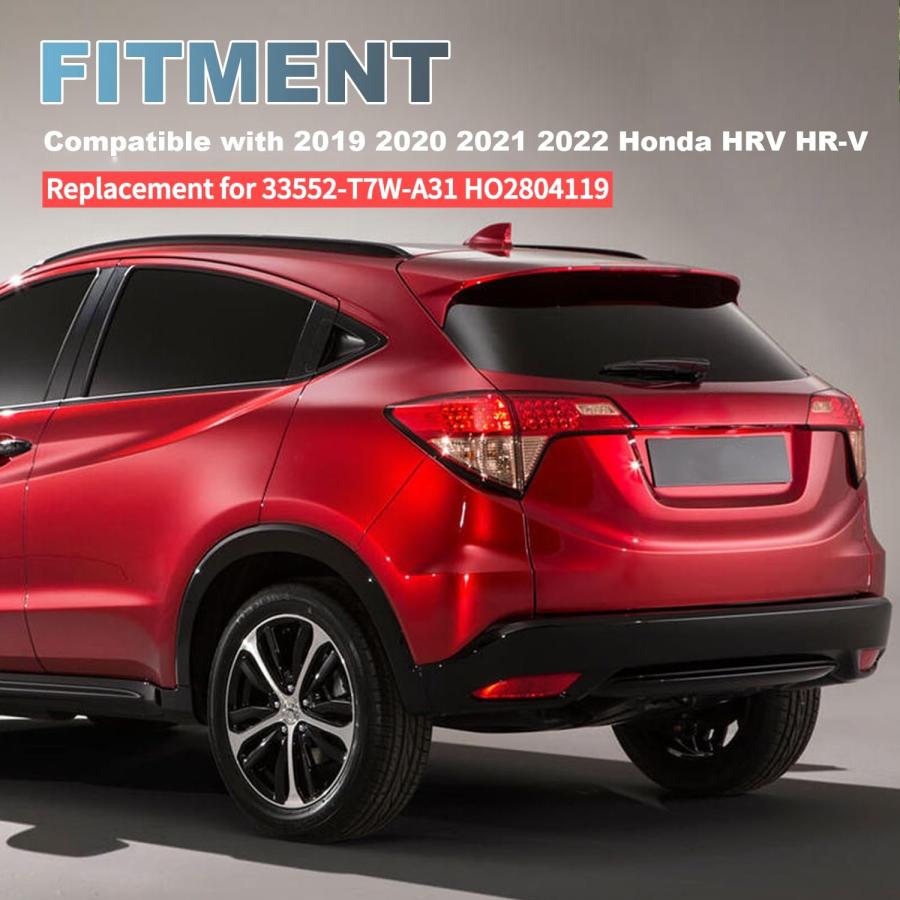 【並行輸入品】 Sheraho Tail Light Compatible with 2019 2022 Honda HRV HR V Repl
