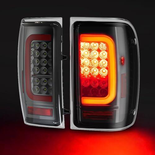 【並行輸入品】 Daikokuya Full Led Tail Lights Compatible with 2001 2011 Ford Ra