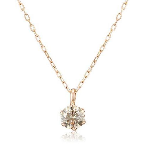 魅力的な価格 ダイヤモンド [ディーコレクション] 0.3ct DS20153PG ネックレス K18 ピンクゴールド ダイヤモンド砥石