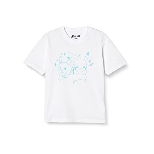 ポケットモンスター Tシャツ ポケモン ピカチュウ イーブイ 半袖 キッズ 吸汗速乾 ドライ ホワイト 130 S 2612 ラッキーテール 通販 Yahoo ショッピング
