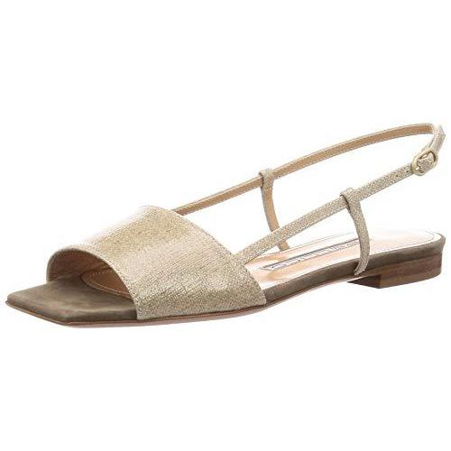 シャイニングゴールデン ペリーコ バックスリングサンダル 6449 Tea10 Open Square Backsling Sandal Flat レディース ベージュ Www Retailspa Co Uk