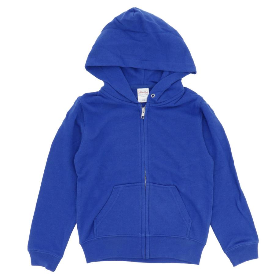 ☆ 030.ブルー 100cm パーカー キッズ 通販 ジュニア パーカ ジップ