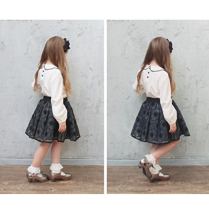 ☆ シルバー ☆ 16cm ☆ カミーユヒールパンプス キッズ フォーマルシューズ 女の子 ドレスシューズ 07021902 フォーマル靴 パンプス_6