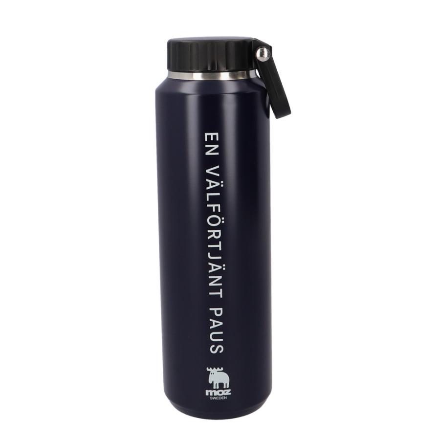 ☆ ネイビー moz ステンレスボトル ハンドル付 710ml モズ 水筒 マイ