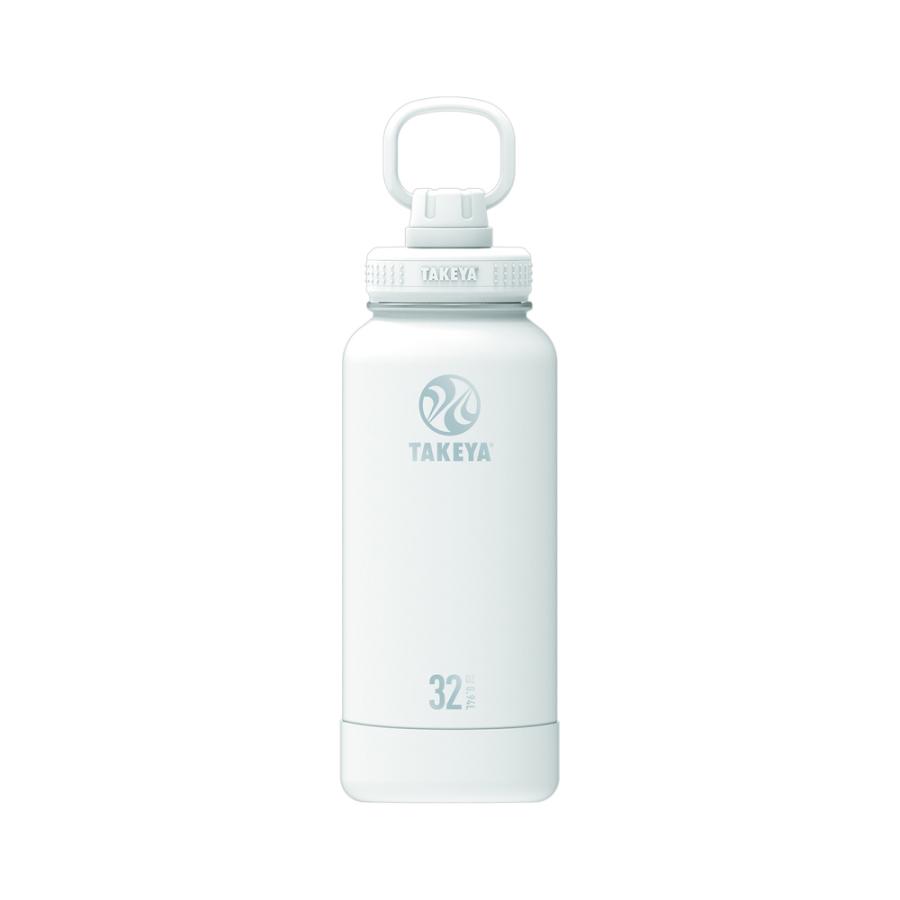 ☆ アクティブホワイト タケヤフラスク アクティブライン 通販 タケヤ 水筒 940ml 32oz 直飲み ステンレス 保冷 約 1リットル 1L 飲みやす | ブランド登録なし