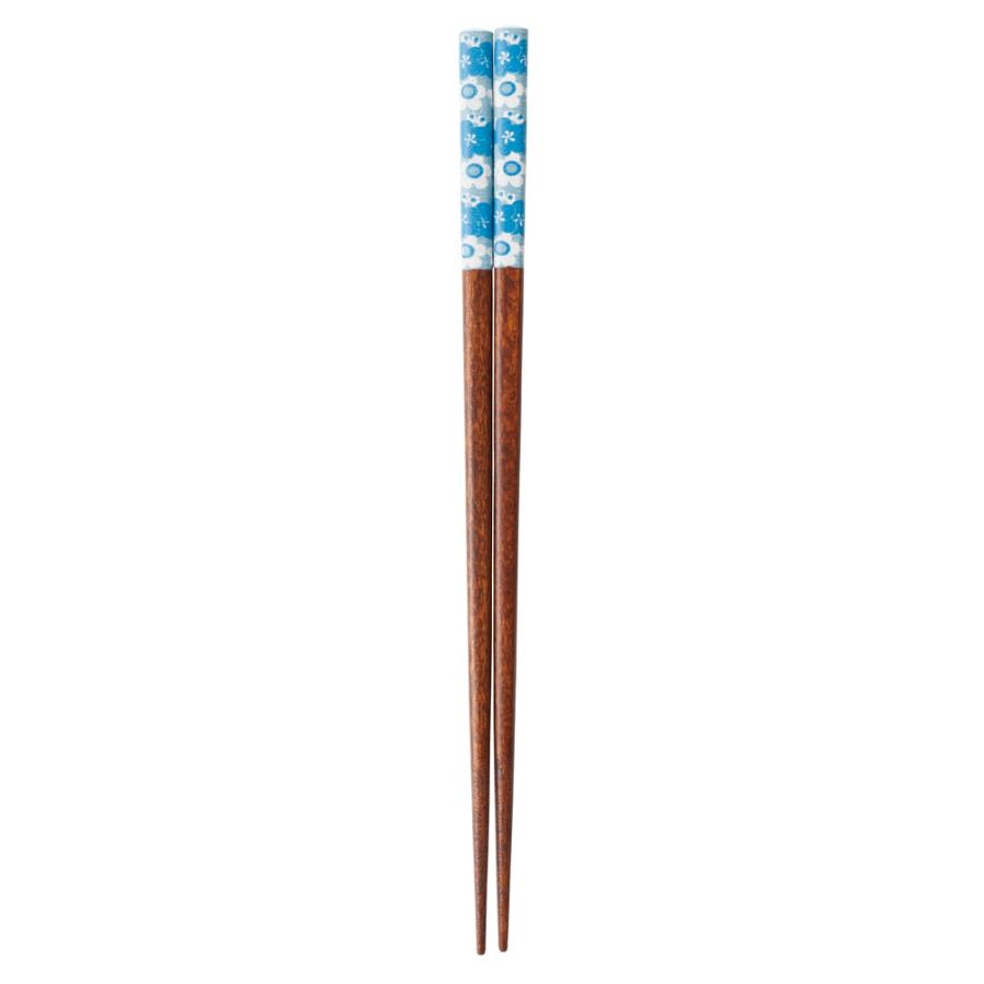☆ 花の輪 アデリアレトロ お箸 おはし 箸 ADERIA RETRO 23cm はし 食洗機対応 若狭塗箸 おしゃれ かわいい 天然木 ...