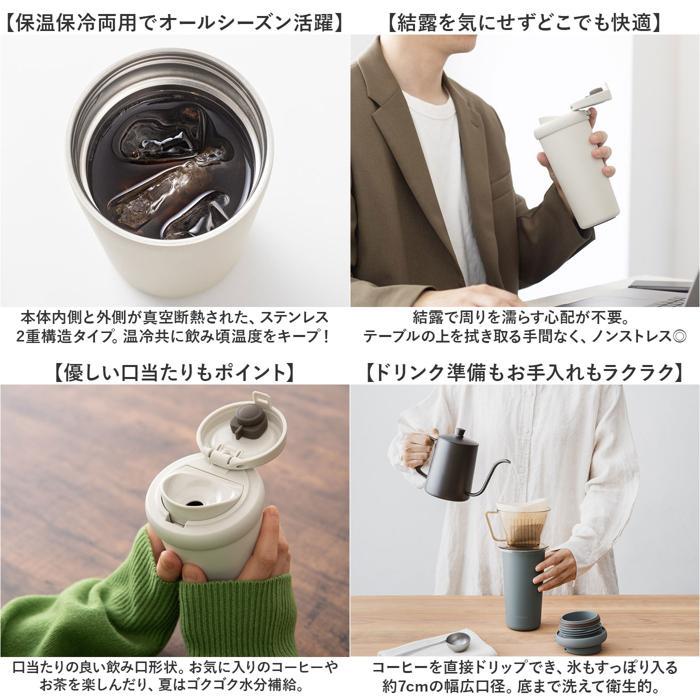 ☆ ホワイト Peacock ワンタッチタンブラー AED-40 タンブラー 蓋付き