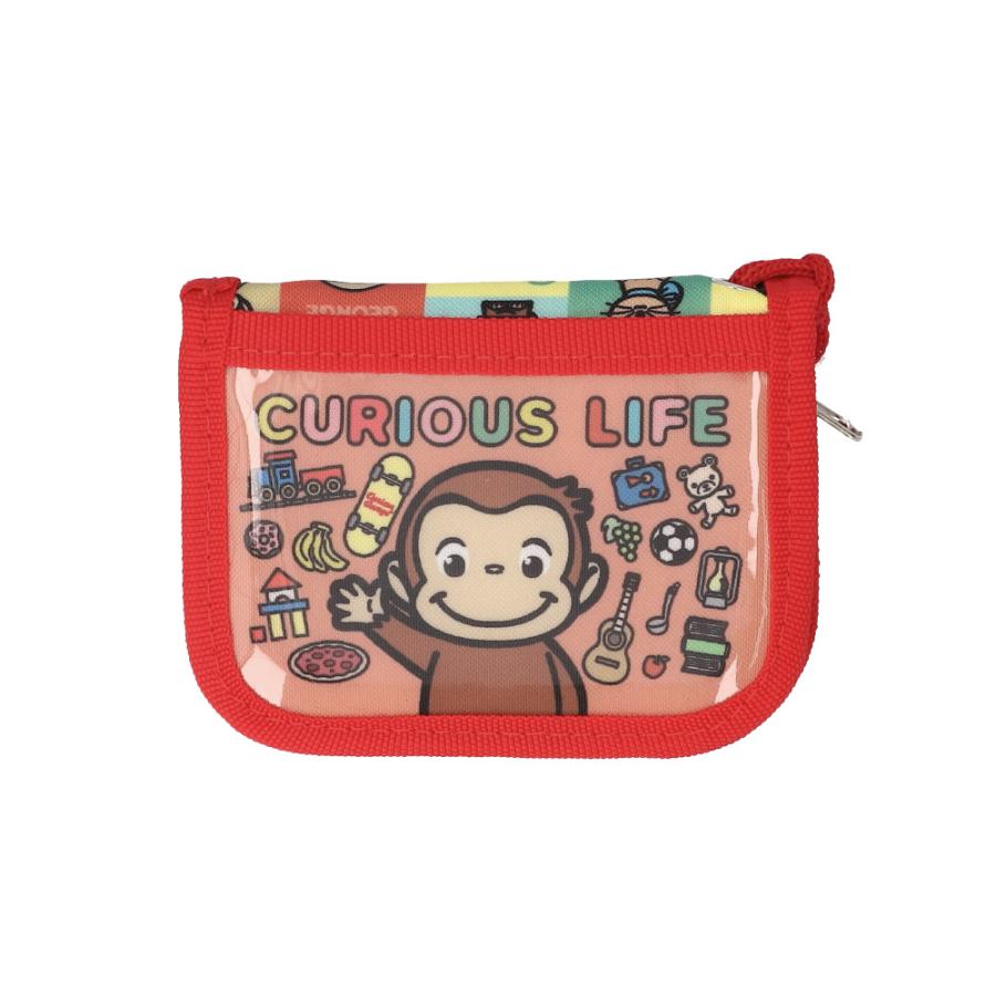 ☆ ジョージおもちゃ キャラクター ウォレット 財布 キッズ キッズ 