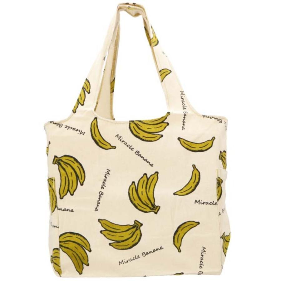 ☆ バナナ エコバッグ 折りたたみ コンパクト 通販 トートバッグ