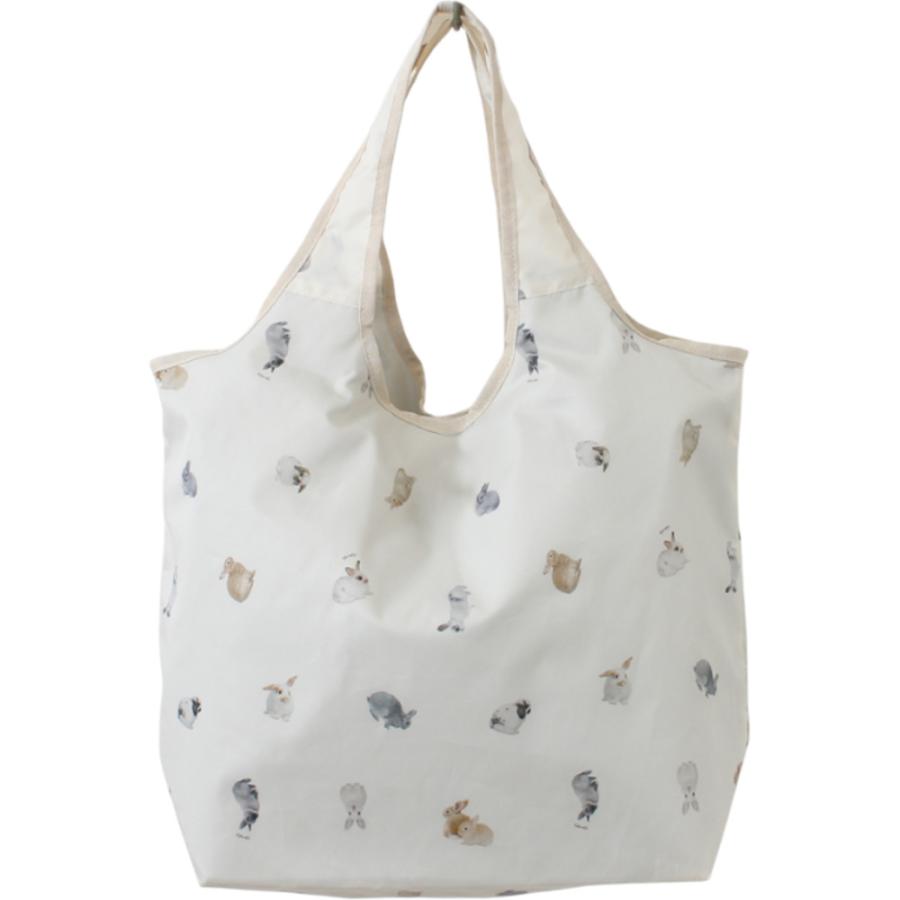 ☆ ウサギ アニマル 保冷保温コンパクトエコバッグ エコバッグ