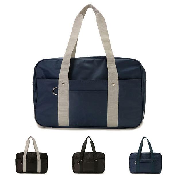 ☆ NAVYxNAVY.ココ スクールバッグ 女子 ナイロン 無地 スクール