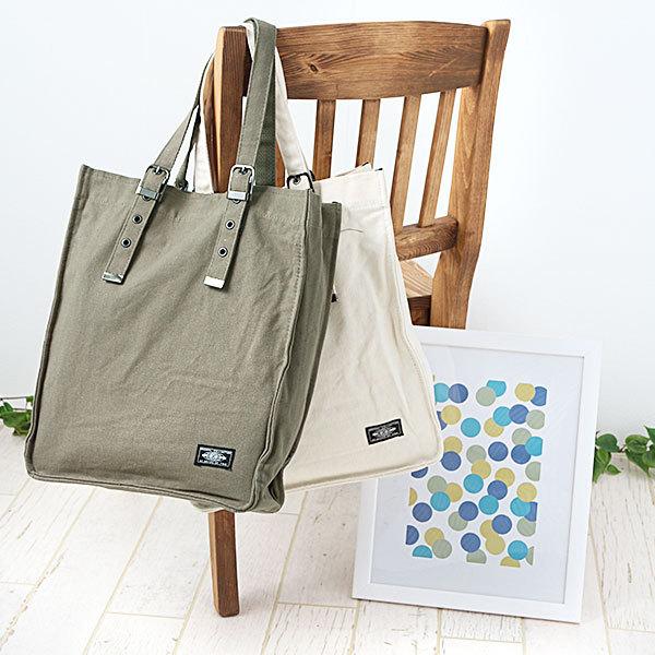☆ 1.カーキ トートバッグ レディース メンズ 布 帆布 おしゃれ 大きめ