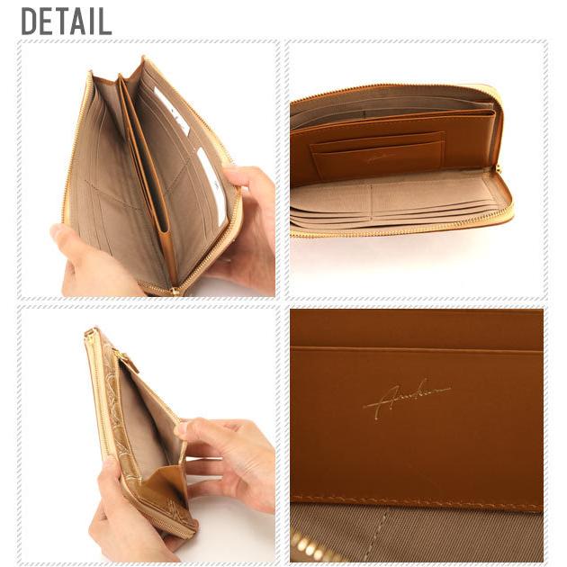 ☆ 4400.ピンク 長財布 レディース L字ファスナー Arukan アルカン