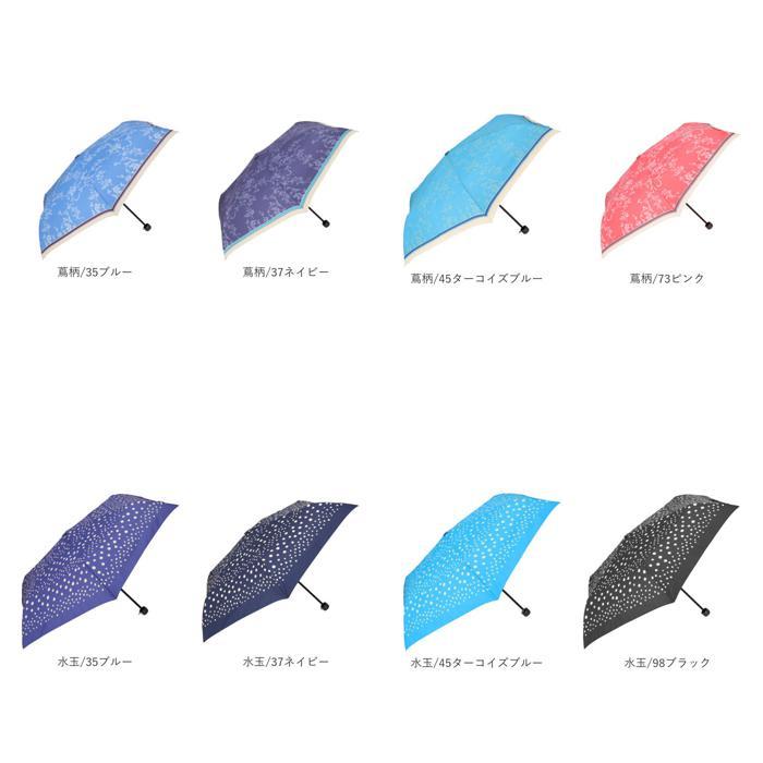 ☆ 裾花/45ターコイズブルー 折りたたみ傘 レディース 通販 おしゃれ 折り畳み傘 55cm 雨傘 ブランド コンパクト ミニ傘 6本骨 かわいい｜lucky13｜09