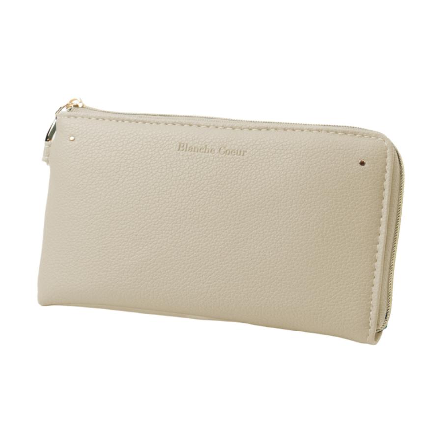 ☆ ミシャBE BlancheCoeur ブランシュクール スリム長財布 blanche