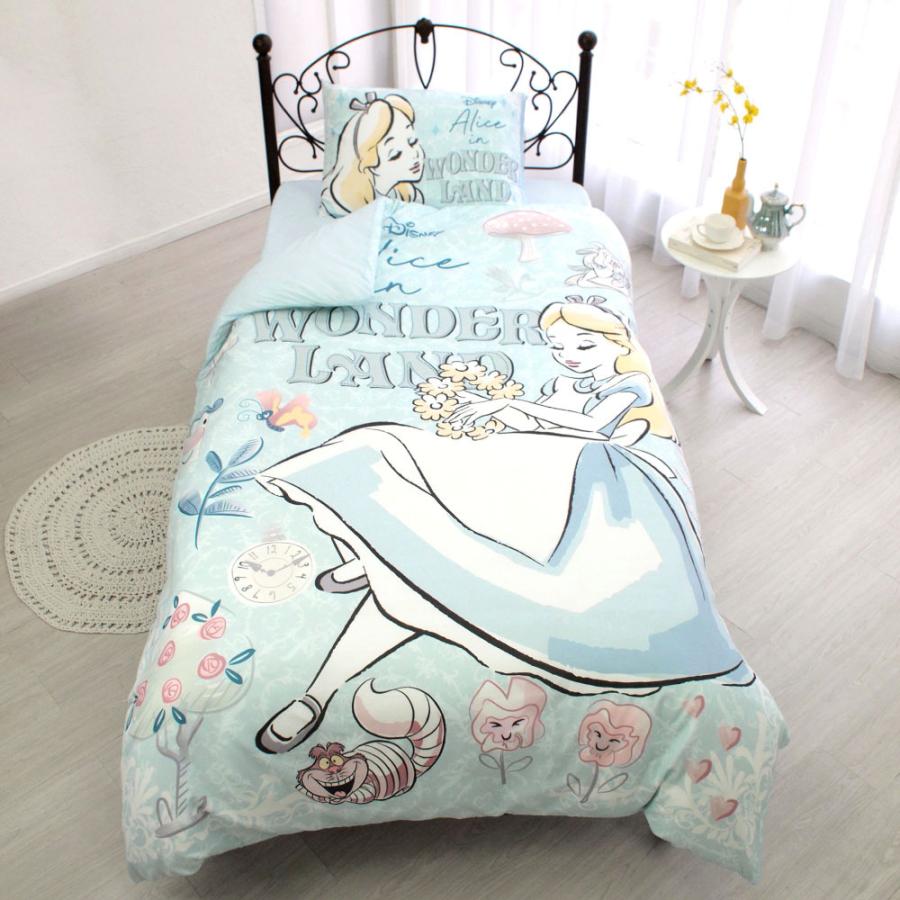 布団カバー アリス 3点セット プリンセス Disney ディズニー かわいい 大人 ふとんカバー キャラクター 可愛い 通販 おしゃれ シングル 掛け布団カバー 本物保証 Www Ageti Fr