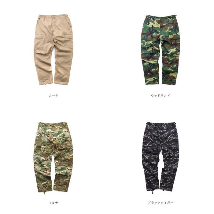 ストレートカーゴパンツ B5063 オリーブ　Mサイズ ボンボンストア カーゴパンツ ボンボンストア カーゴパンツ ストレート