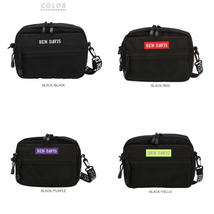 ☆ BLACK/BLACK ベンデイビス ショルダーバッグ 通販 BEN DAVIS バッグ メンズ 斜めがけ かっこいい ブランド レディース 旅行 トラベル｜lucky13｜11