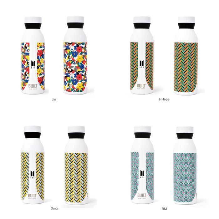 新品未開封 BUILT BTS ボトル タンブラー セット J-HOPE ☆ J-Hope ステンレスボトル おしゃれ 通販 蓋 ふた 532ml BTS