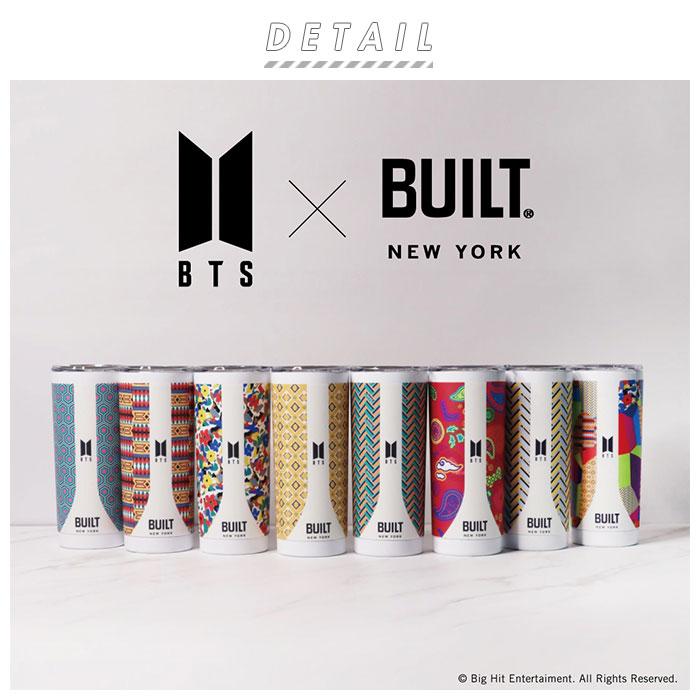 ☆ V ステンレスタンブラー おしゃれ 通販 蓋 ふた 591ml BTS×BUILT ボトル ビルト 防弾少年団 ステンレスボトル BTSボトル タンブラー｜lucky13｜04