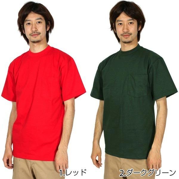 ☆ 6.ロイヤルブルー ☆ L Tシャツ メンズ ブランド 半袖 無地 シンプル CAMBER キャンバー ポケット付きTシャツ ヘビーウェイトTシャツ｜lucky13｜05