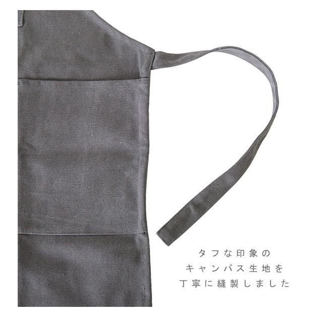 ☆ グレー エプロン メンズ おしゃれ 通販 キャンプ バーベキュー BBQ キャンバス 保育士 介護士 ワークエプロン シンプル アウトドア 男 | ブランド登録なし | 08