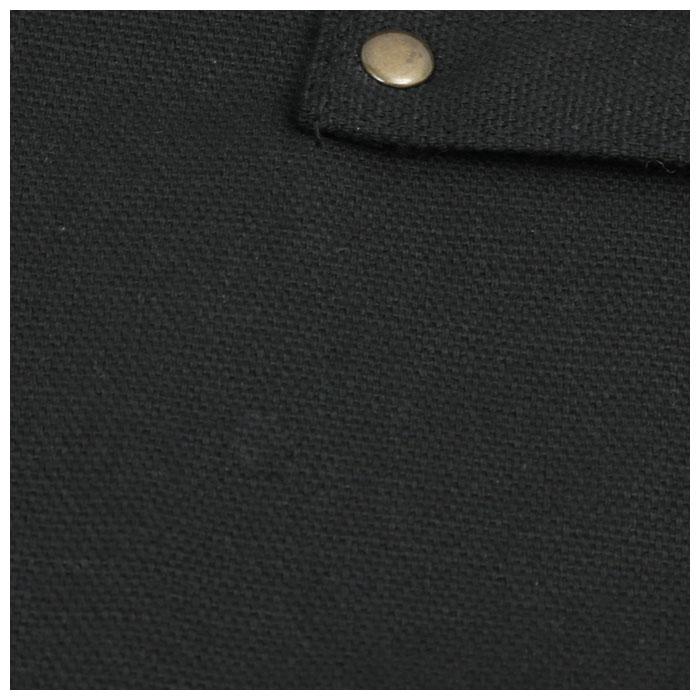 ☆ チャコール エプロン おしゃれ 通販 メンズ ナチュラル 男女兼用 黒 ブラック 10オンス バッククロス カフェエプロン DIY ワークエプロ | ブランド登録なし | 07